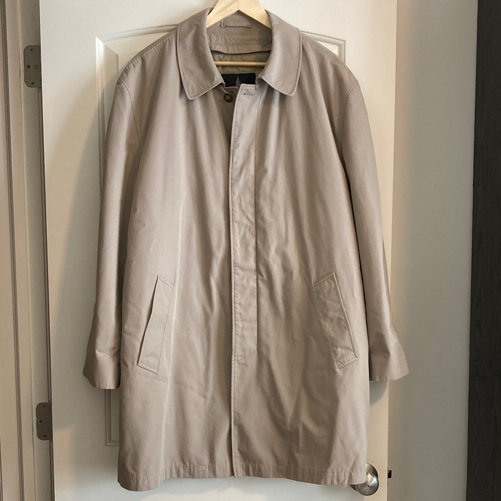 London Fog Men's Beige Trench Coat